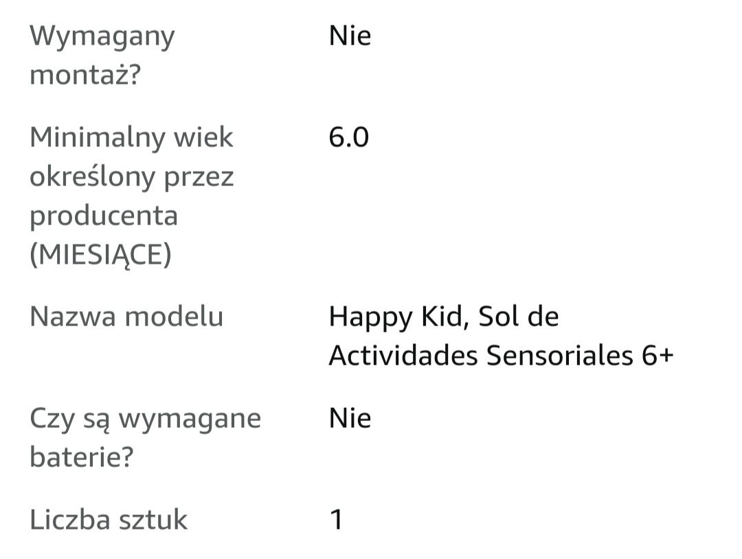 Zabawka sensoryczna słońce