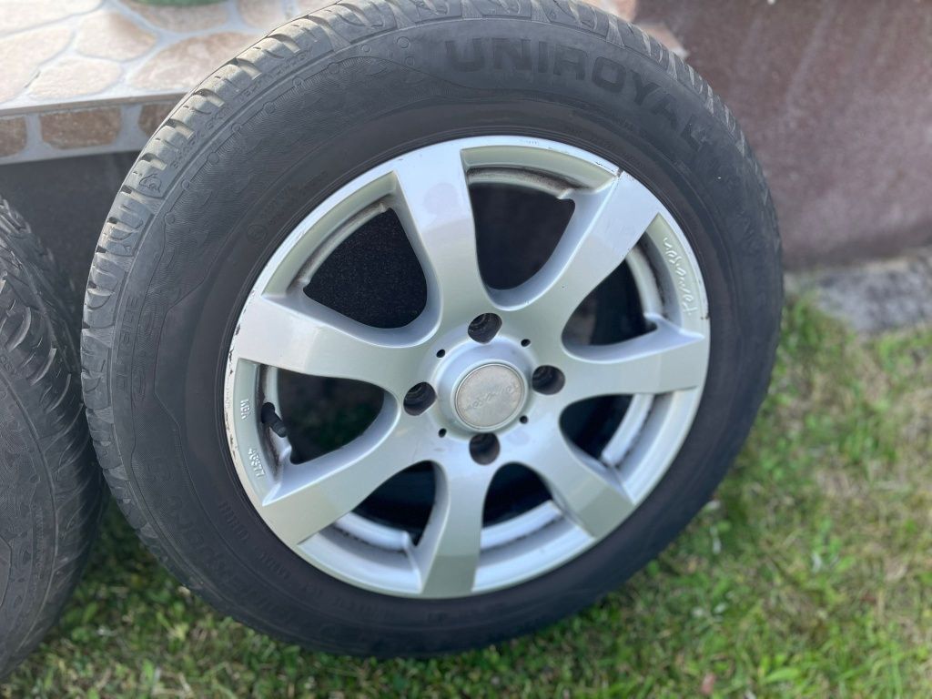 Koła, felgi aluminiowe z oponami lato, volvo v40, 4 × 114.3,