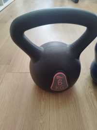 Kettlebell 6kg, odbiór osobisty