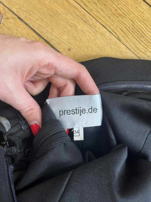 Sukienka wieczorowa syrenka maxi z trenem rozmiar XS