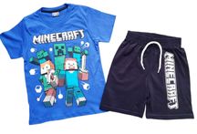 Minecraft nowy letni komplet na 110 cm
