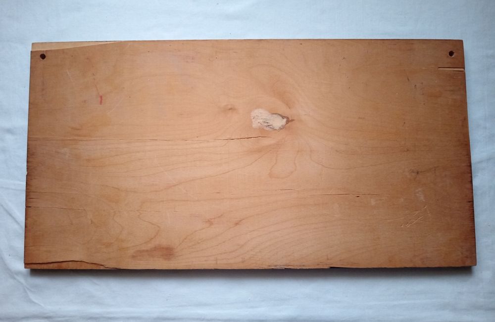 Деревянное панно "Фонтан в парке"