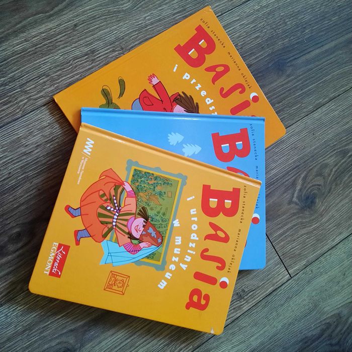 Książki Zofia Stanecka Basia dla dzieci zestaw
