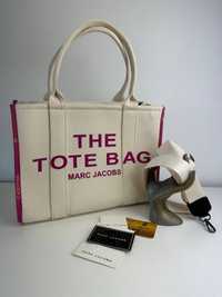 Torebka damska shopperka The Tote Bag Marc Jacobs premium jasna