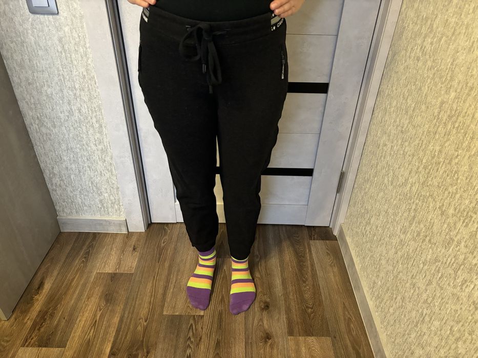 Женские теплые  брюки, штаны, джогеры, жіночі теплі джогери стан ідеал