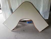 Blat laminowany obrobiony