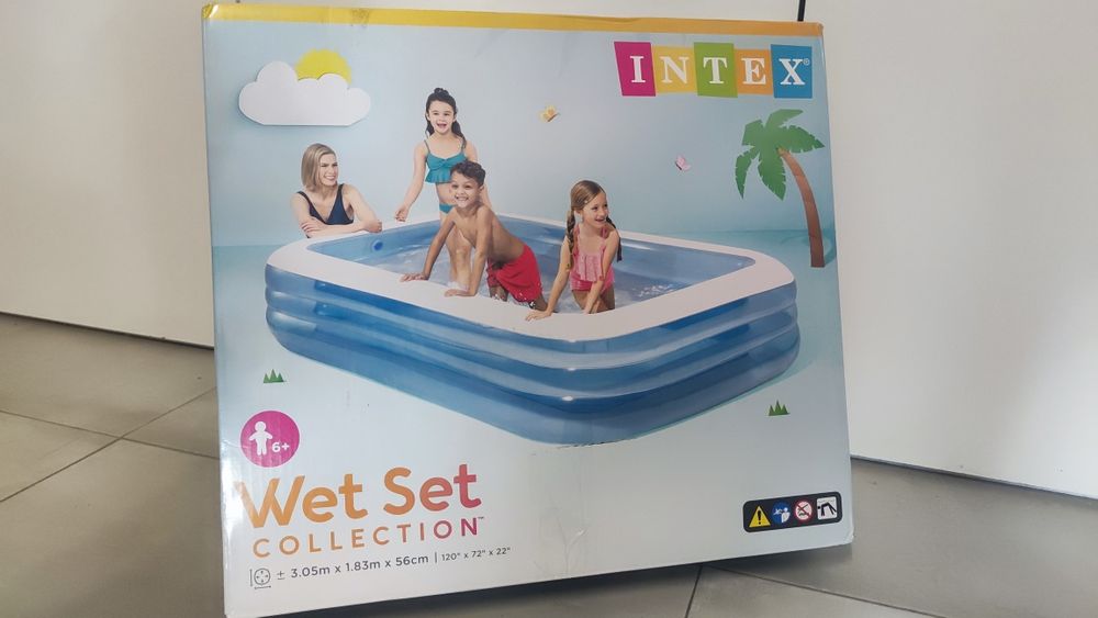 Piscina INTEX Vinyl (305 x 183 x 56), nova em caixa