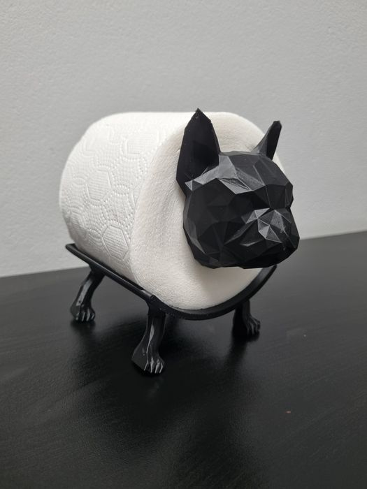 Uchwyt stojak na papier toaletowy piesek