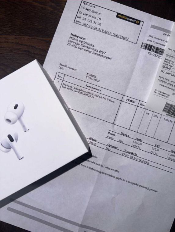 AirPods Pro 2 Nowe/zapakowane