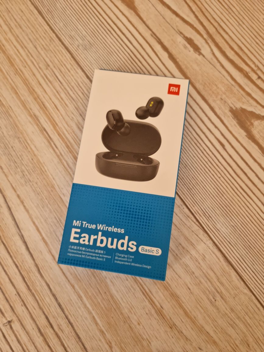 Słuchawki bezprzewodowe Mi TRUE WIRELESS earbuds basic S czarne