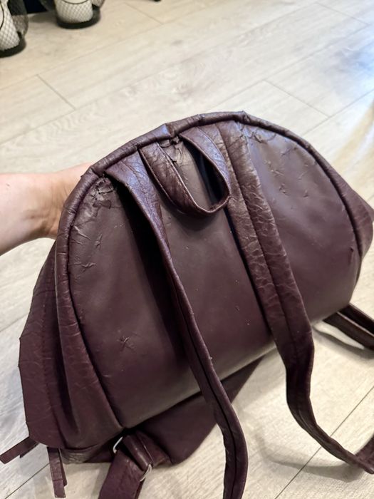 Plecak damski o kolorze  burgundowym H&M