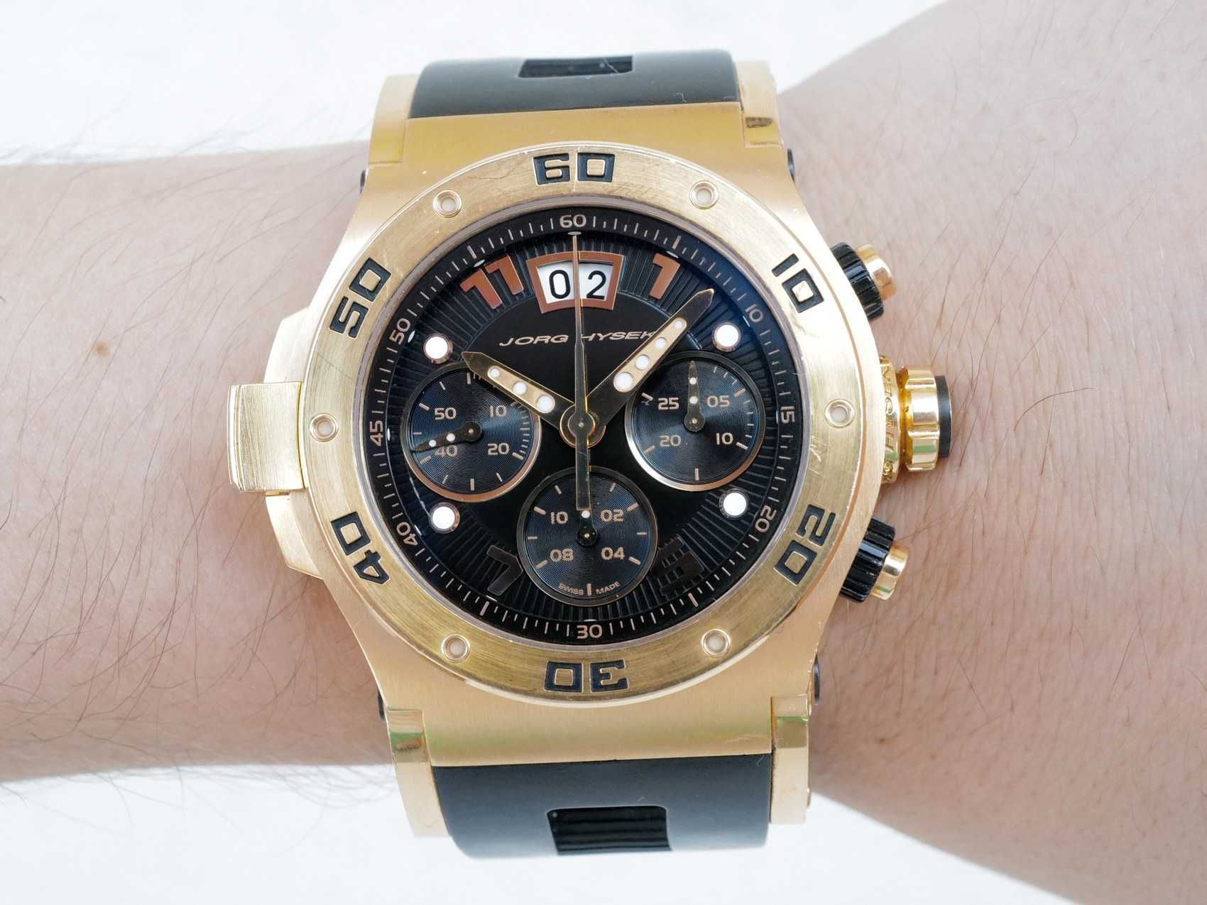 Jorg Hysek Abyss Explorer Discoverer 18K Gold Limited Edition 44 mm