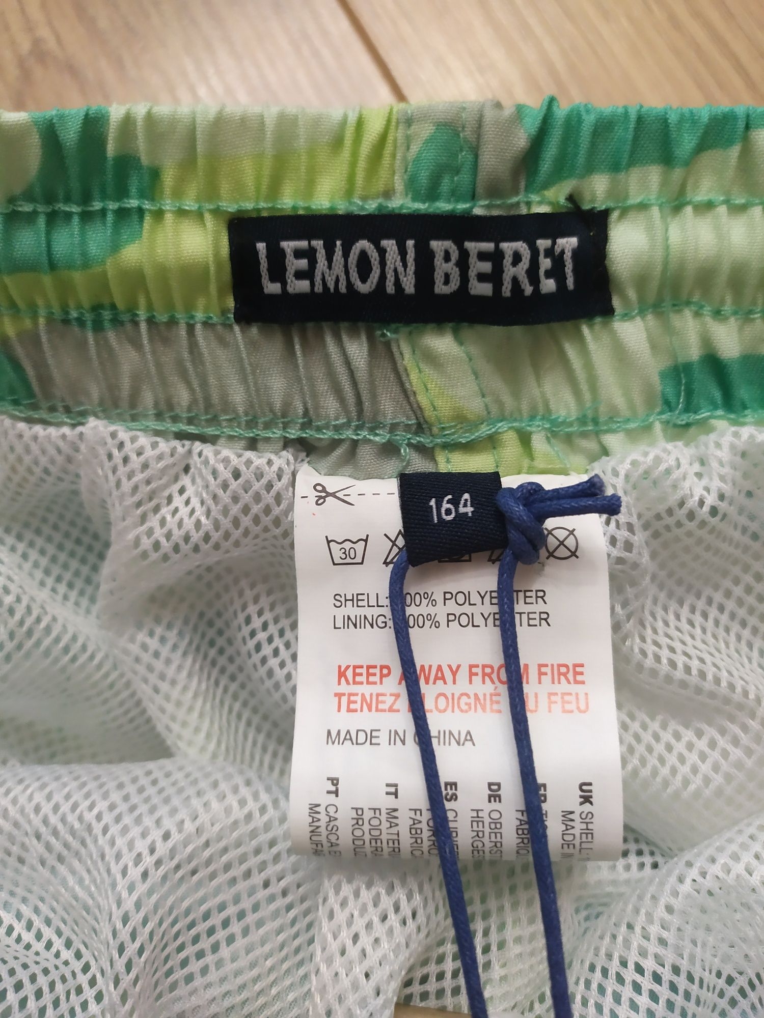 Spodenki szorty dla chłopca Lemon Beret 164 z metką