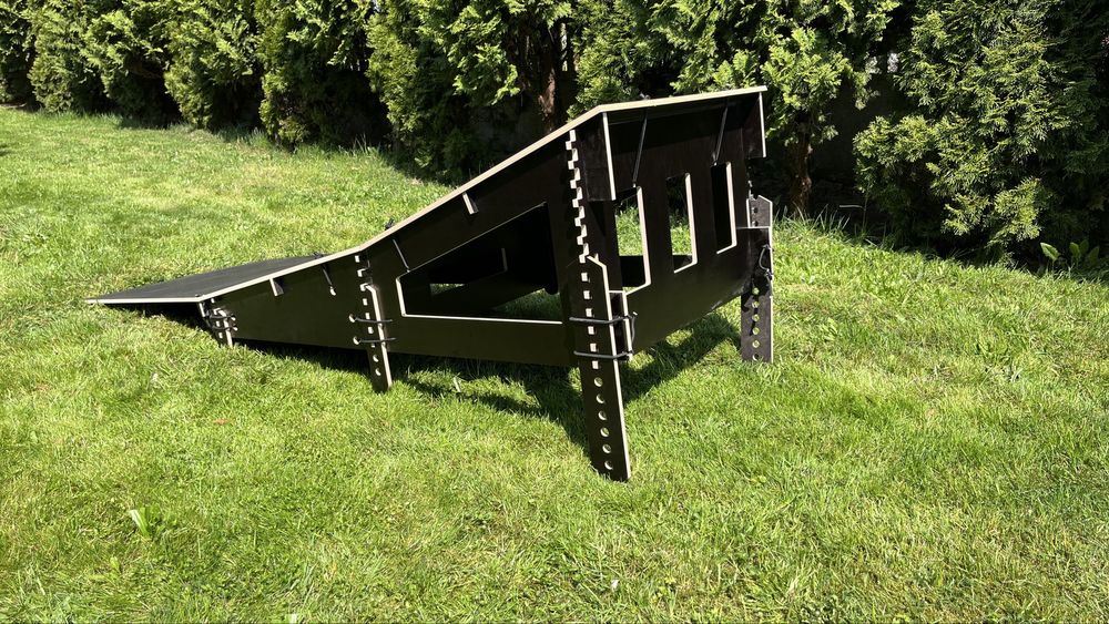 Skocznia Rowerowa Rampa Kicker Hopper MTB Hulajnoga BMX Dirt XC Enduro