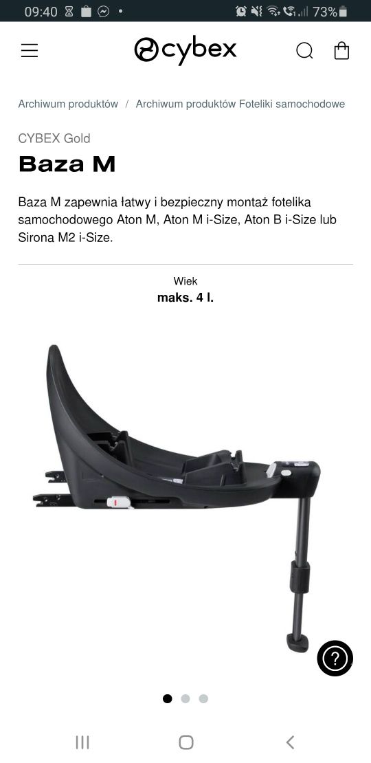 Baza Cybex base M