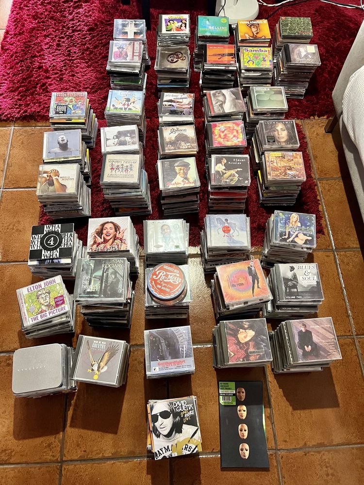 1000 CDs Originais