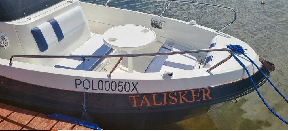 Łódka motorówka Camline 530 + HONDA BF100  + przyczepa KOMPLET z 2021r