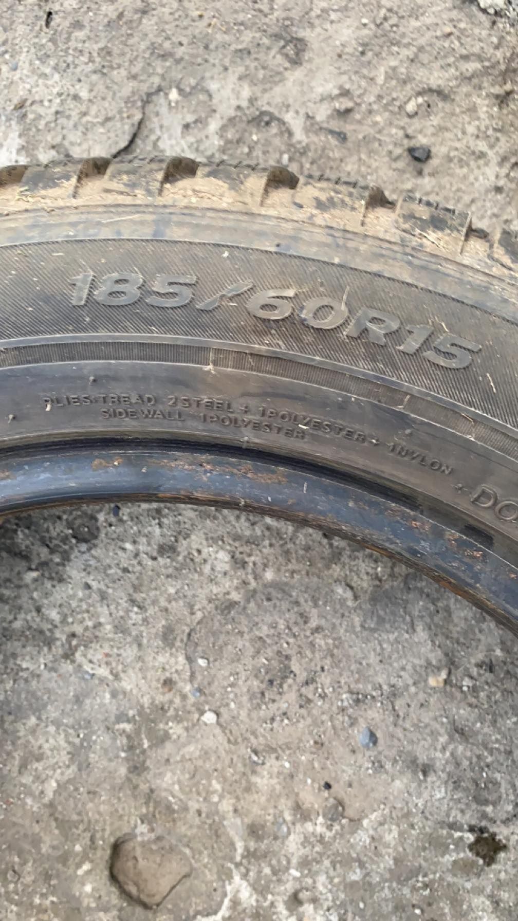 Sprzedam komplet opon letnich i zimowych 185/60r15