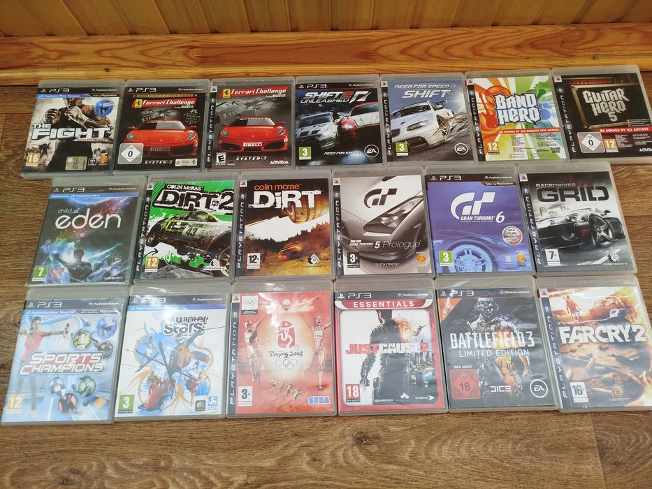 Продам игры на Playstation, XBOX, Nintendo, PC из личной коллекции.