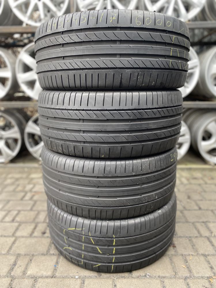 Літня резина 245/45 R-17 Continental ContiSportContact 5