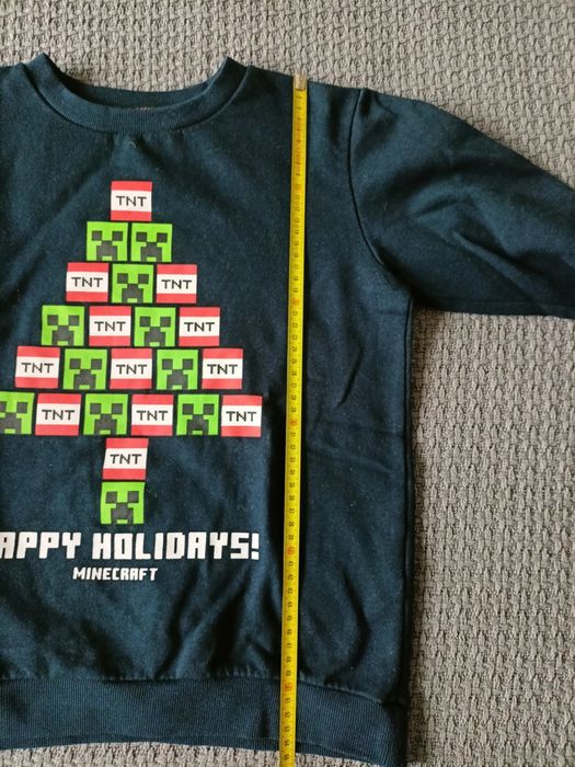 Jak nowa bluza świąteczna Minecraft