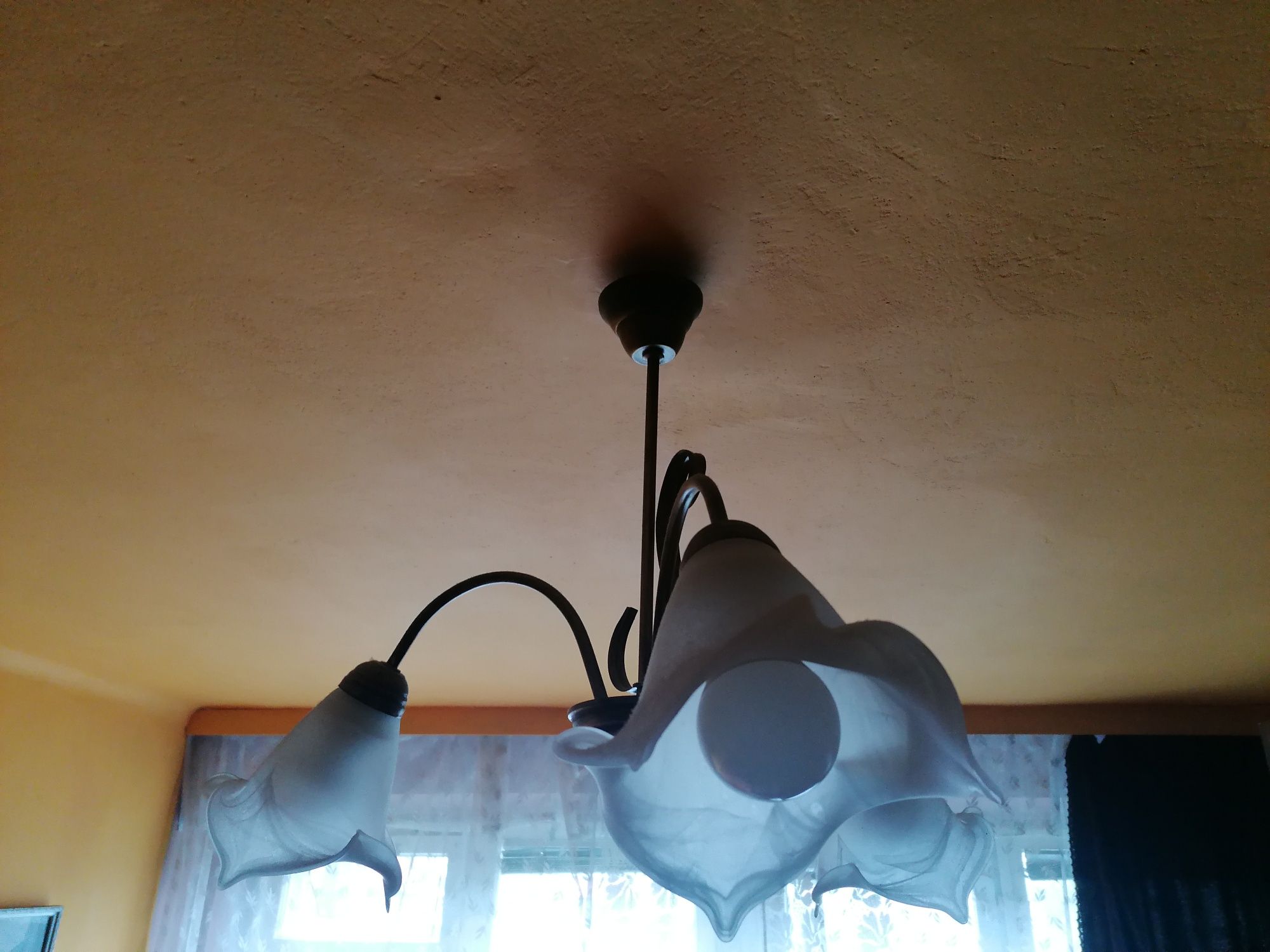 Lampa sufitowa żyrandol 3 ramiona