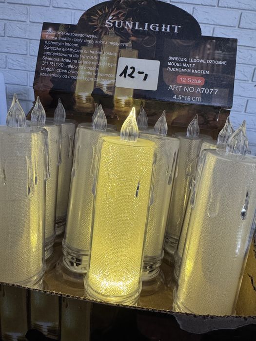 Magiczne swieczki LED