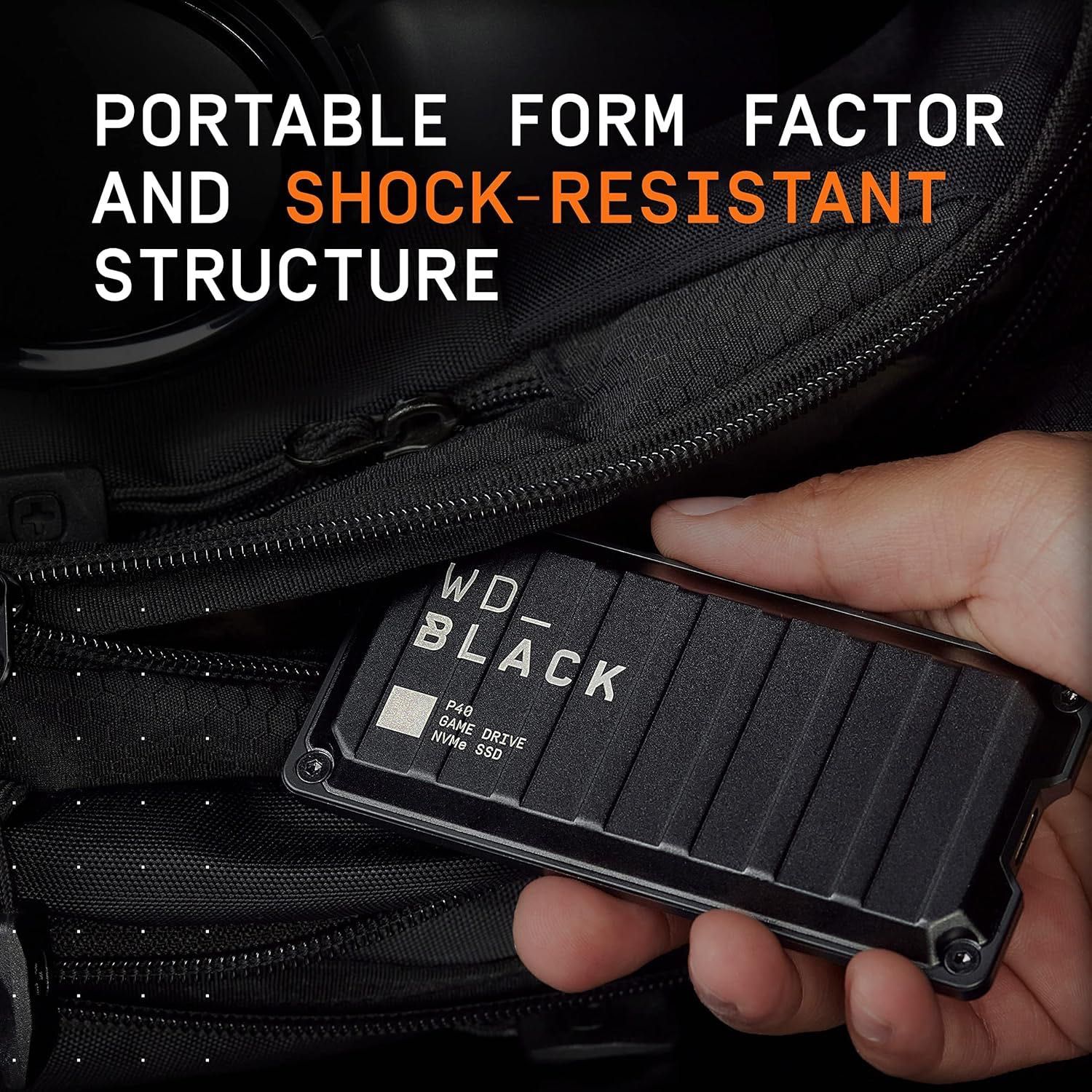 WD BLACK 1TB P40 ssd накочувач WDBAWY0010BBK