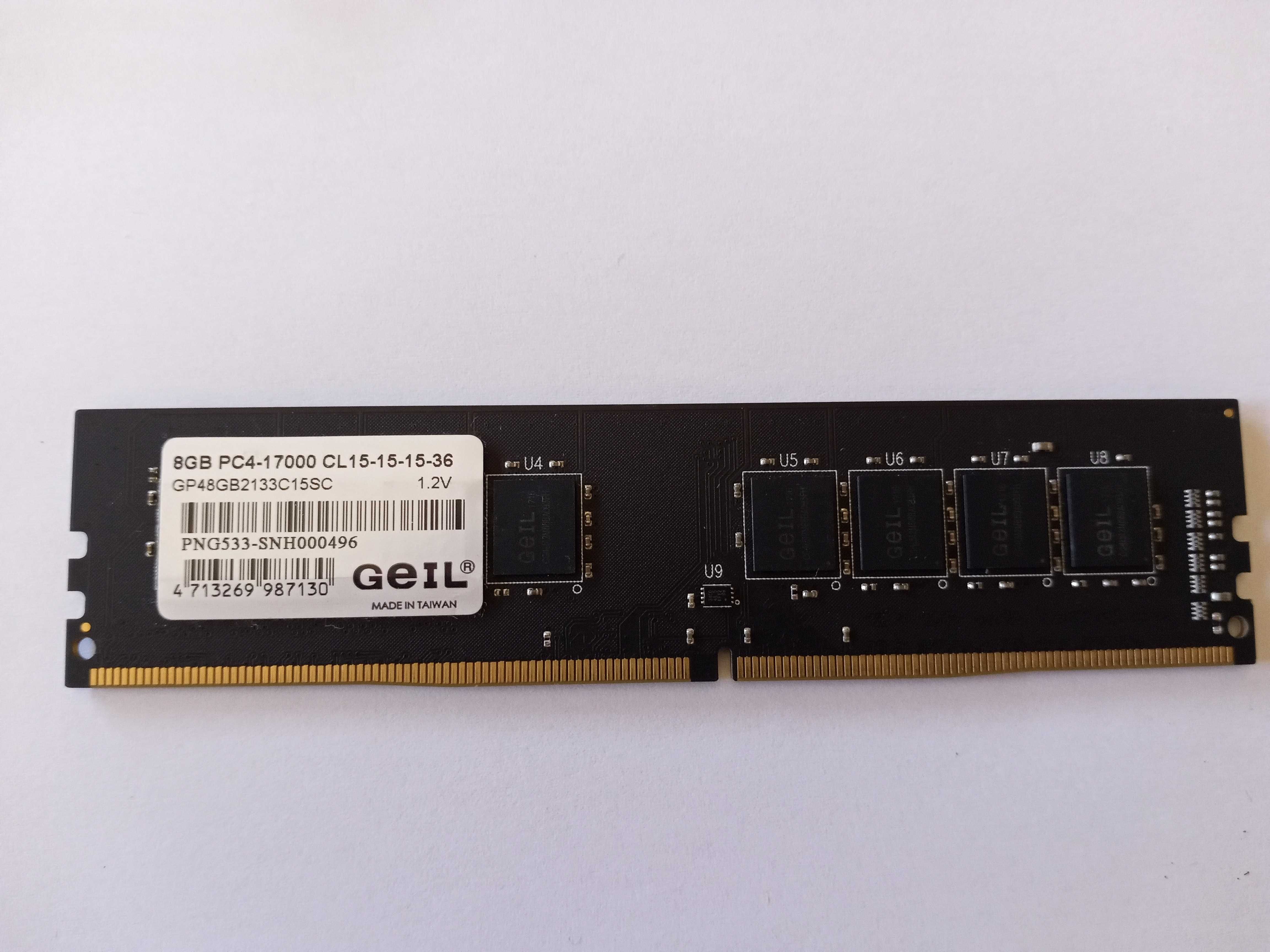 Memoria RAM "GEIL" DDR4 8gb 2133MHz