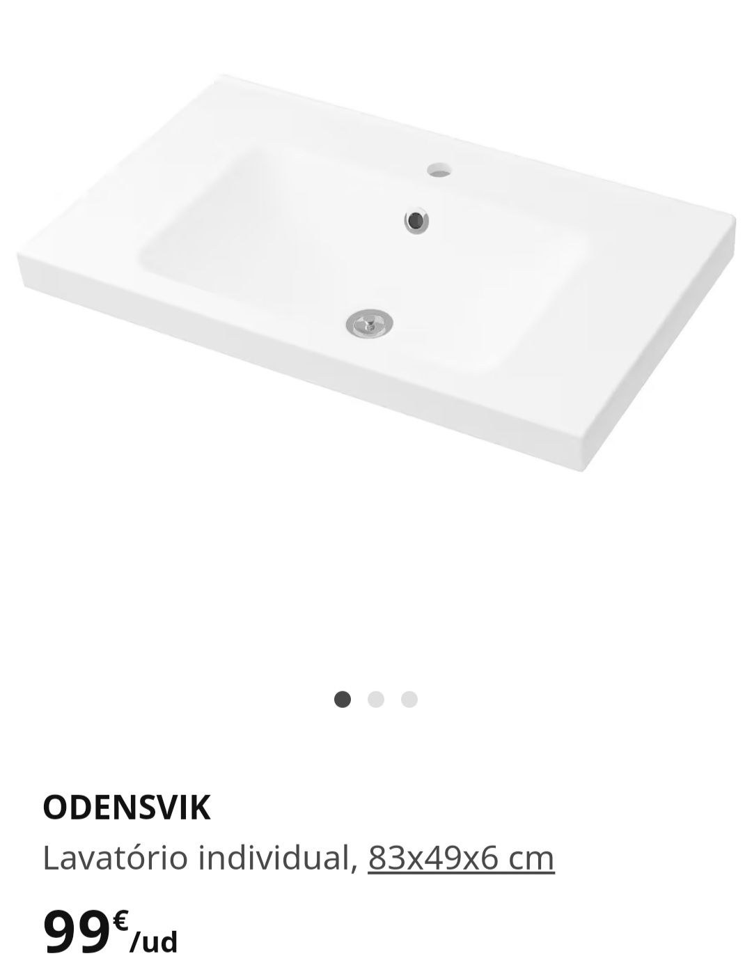 Lavatorio wc ikea  novo