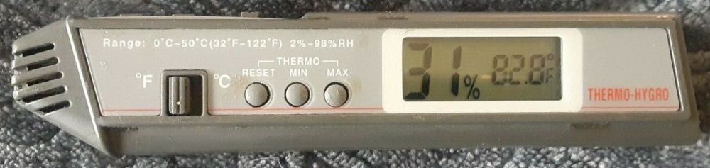 Termómetro / Higrómetro Digital Medidor De Bolso