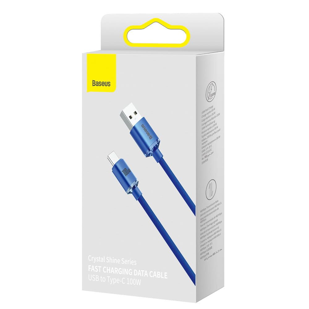 Baseus Crystal Shine Szybki Kabel Usb-Usb C 2M 6A 100W Sklep Warszawa