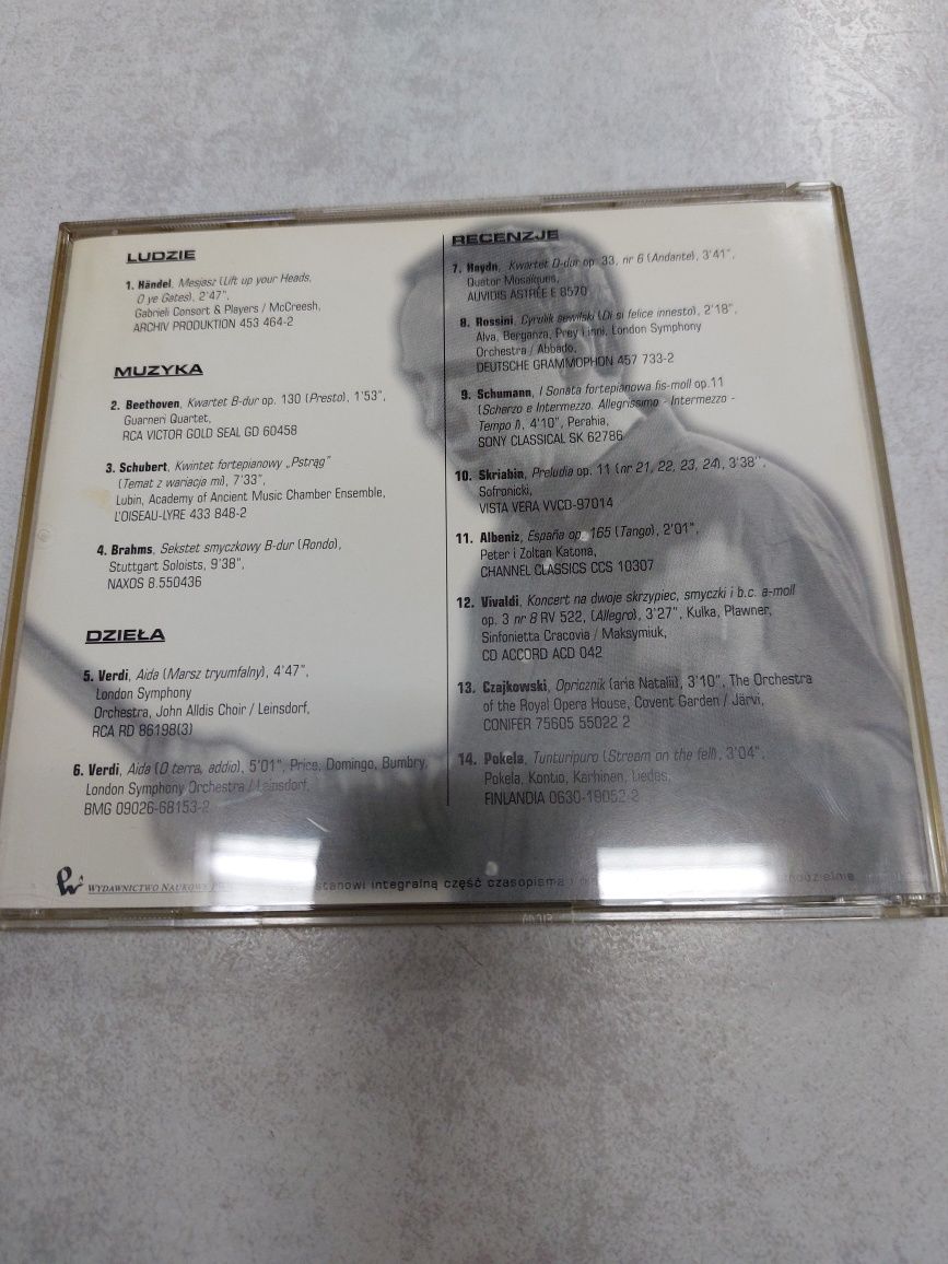 Magazyn muzyczny Klasyka. Sierpień 1998. Paul McCreesh. CD