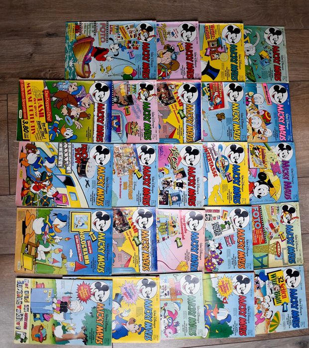 Kolekcja Komiksów Micky Maus z 1986 roku