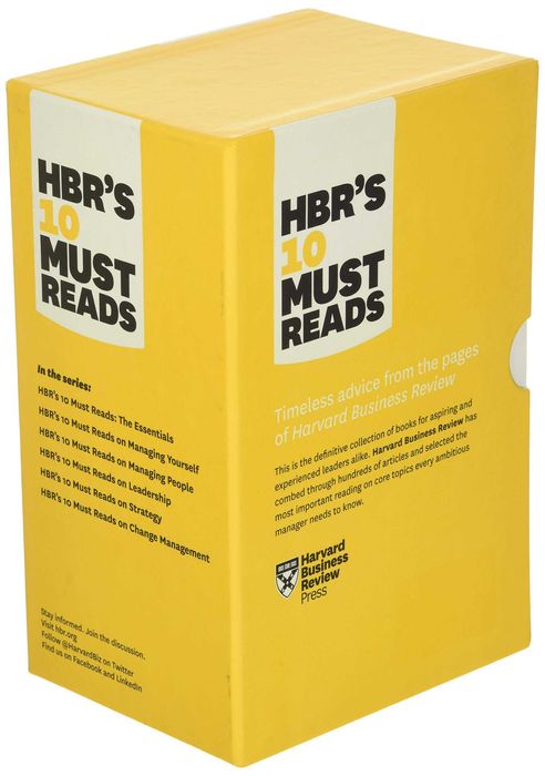6 Livros - HBR's 10 Must Reads Boxed Set