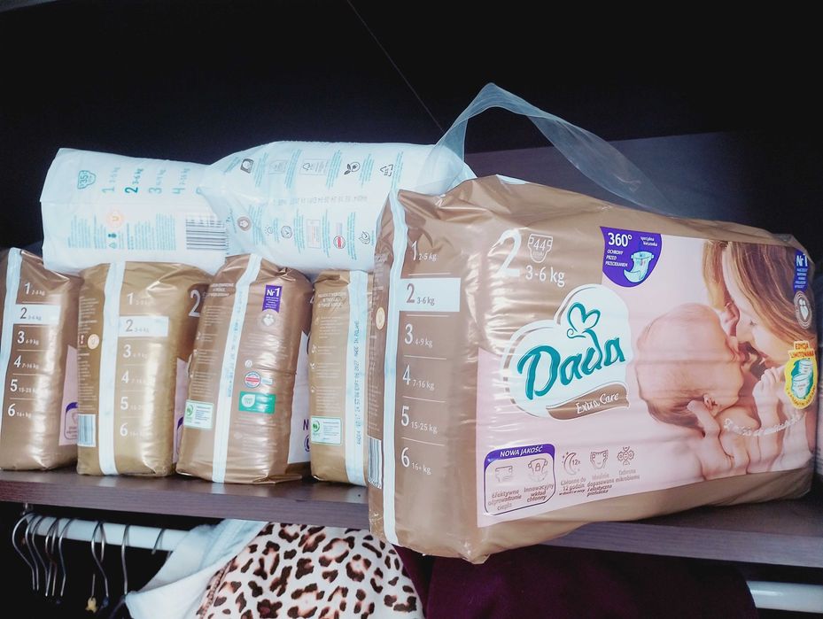 Pampersy Dada 2 od 3 do 6Kg