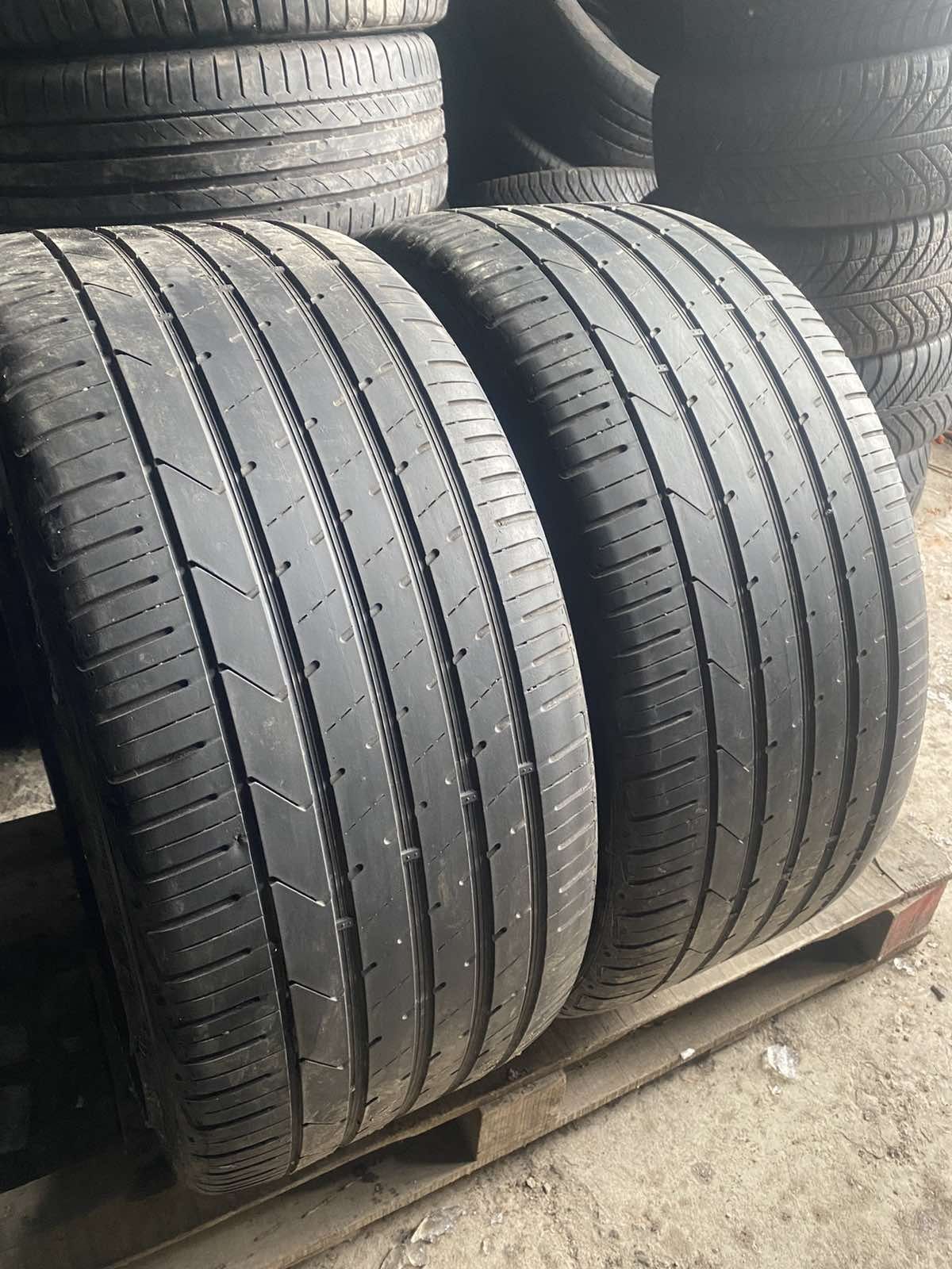 285.35.22 Hankook 2шт лето БУ склад шины резина из Европы 35 R22