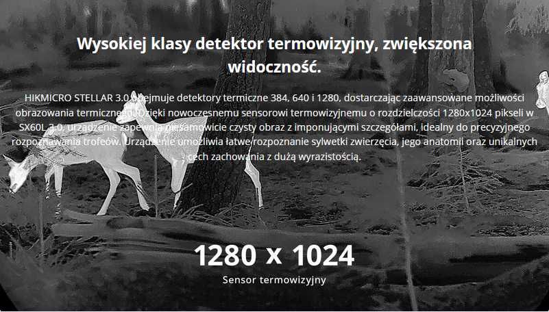 Celownik termowizyjny HIKMICRO Stellar SH50 LRF 3.0 SH35 3.0 LRF 1000m