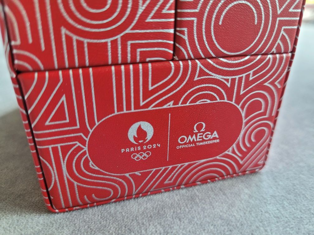 OMEGA pudełko etui travel box PARYŻ 2024 limitowane oryginalne