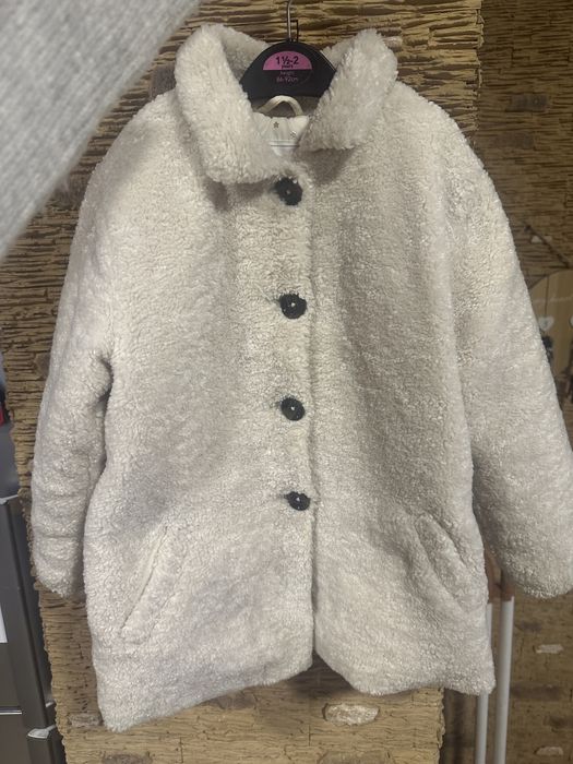 Шубка,шуба next,пальто біле