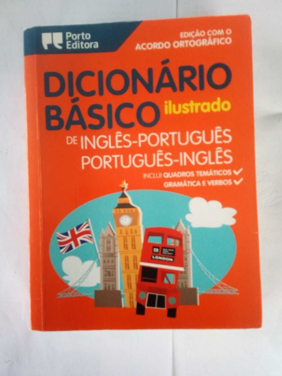 Dicionário básico ilustrado Inglês - Português / Português - Inglês