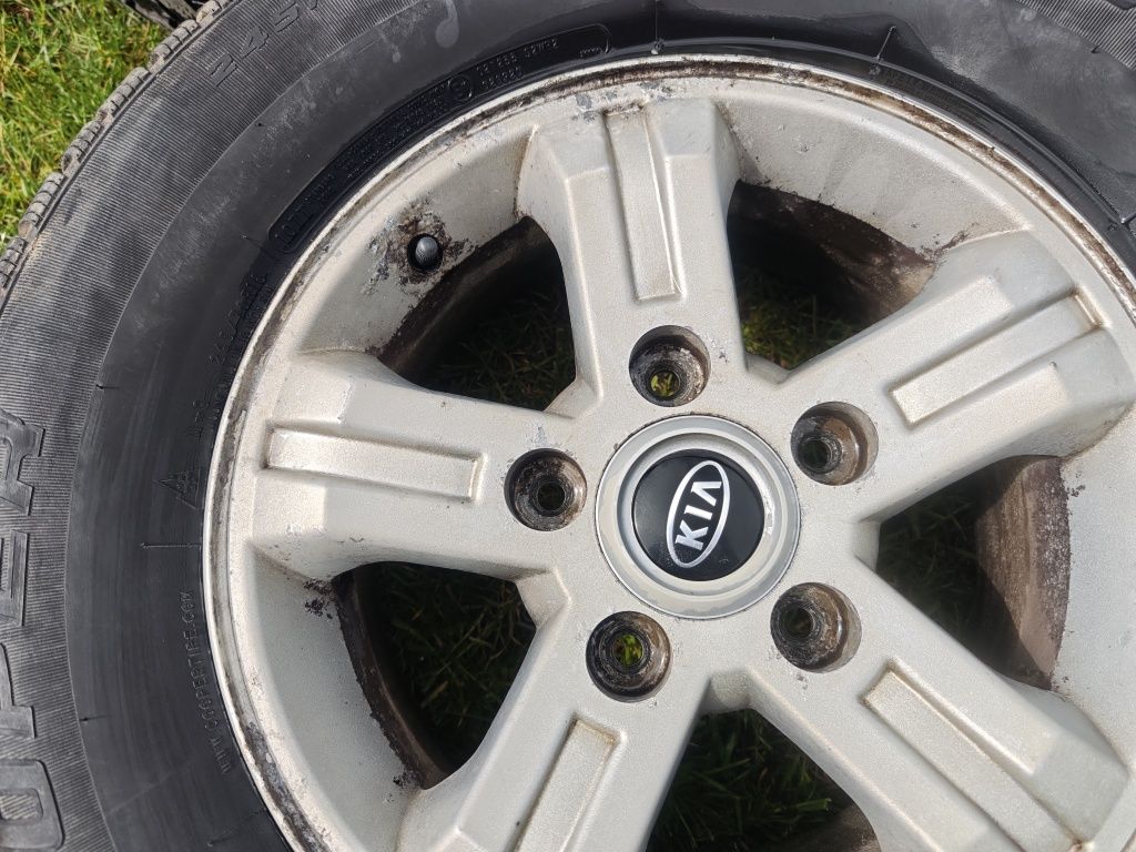 Alufelgi 16'' Kia Sorento Opony zimowe Yokohama