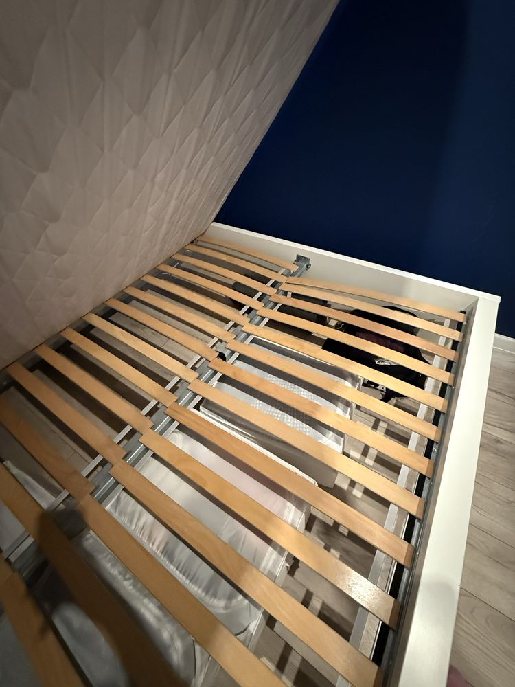 Łóżko ikea MALM 160x200 i komoda MALM