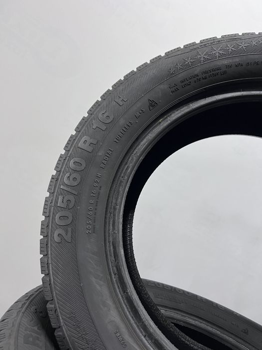 4шт зима 205/60/R16 2021р Barum Polaris 3