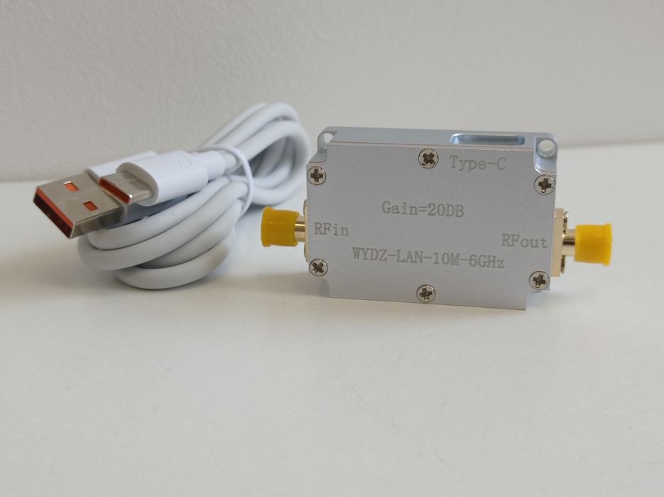 Продам малошумний підсилювач LNA (10MHz - 6GHz)
