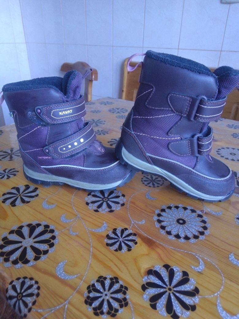 Чоботи зимові Kavat, 17 см (Сапоги зимние, ботинки, черевики)