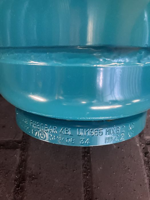 Butla gazowa turystyczna 2 kg nowa