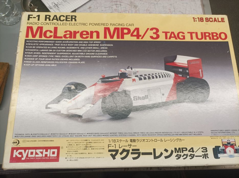 Kyosho f1 1/18 mclaren mp4/3