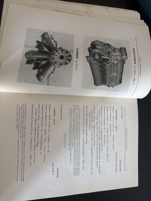 Livro L’ANNÉE AÉRONAUTIQUE ano 1933 ate 1934