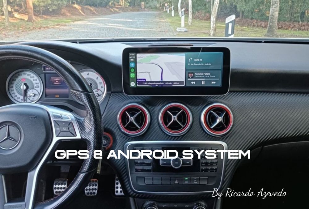 Ecrãs tátil Snapdragon Mercedes